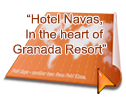 Mapa de Localización - Hotel navas de Granada